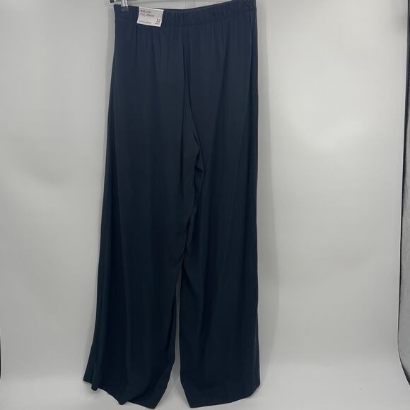 New SOFT SURROUNDINGS Casiani Pant Missy's Size 12 Wide Leg High Waist Black - Picture 4 of 12